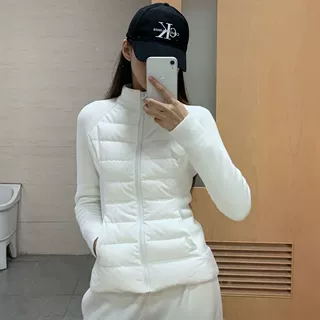 冲锋衣羽绒服内胆配大衣女入冬季2026新款收腰校服内搭神器轻薄
