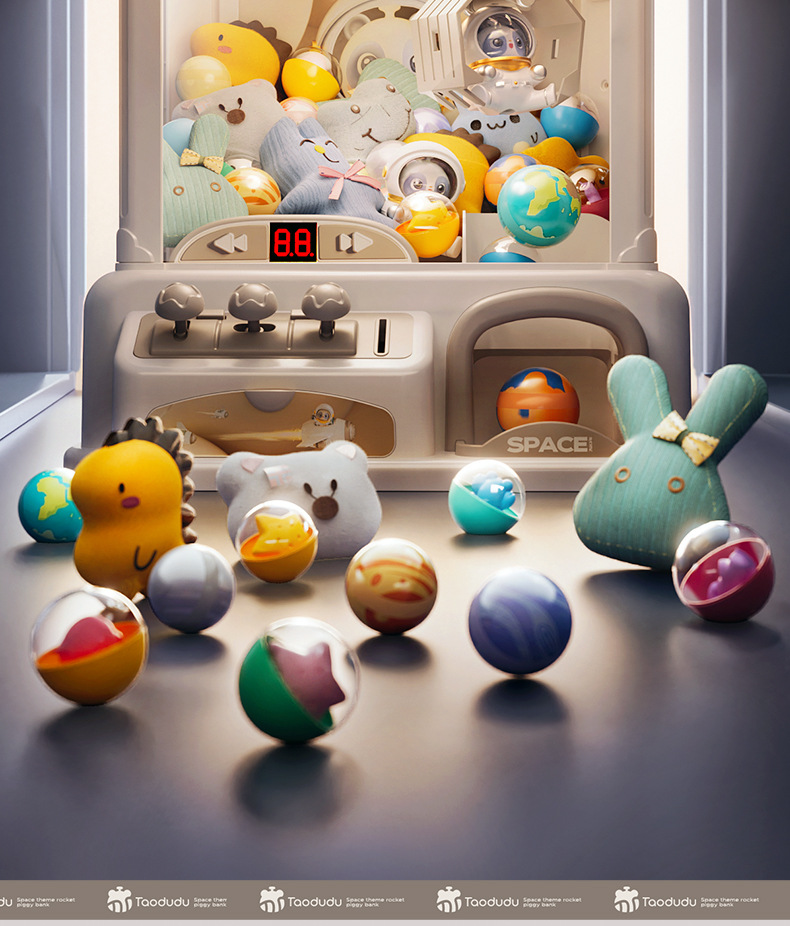 Mini Cat Toys Claw Machine Variations