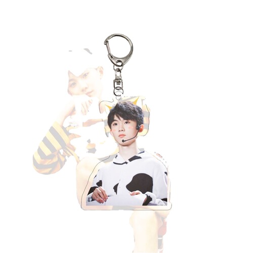 Majiqi Acrylic Double-Sided Keychain Tential Boys Group Pendant Celebrity Merchandise Independent Packaging Gift Fan Gift