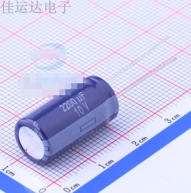 ECA1AM222 规格 2200uF 10V 引线型铝电解电容 原装供应