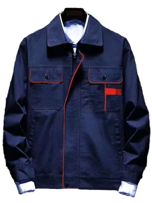 男性と女性のための長袖作業員作業服スーツ、快適な耐摩耗性装飾自動車修理作業服、労働保護服、春と秋の作業服|undefined