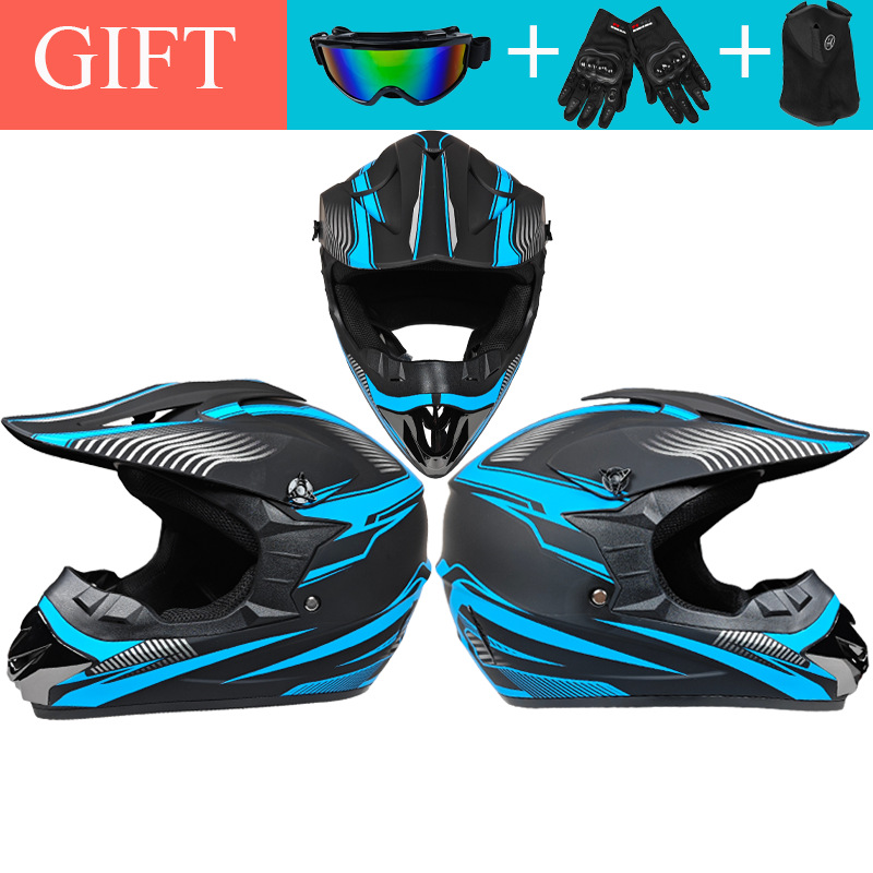 Cross-Border Foreign Trade Off-Road Helmets, Beach Bike Helmets, Youth Mountain Bike Downhill Helmets, Go-Kart Helmets, Electric Bike Helmets