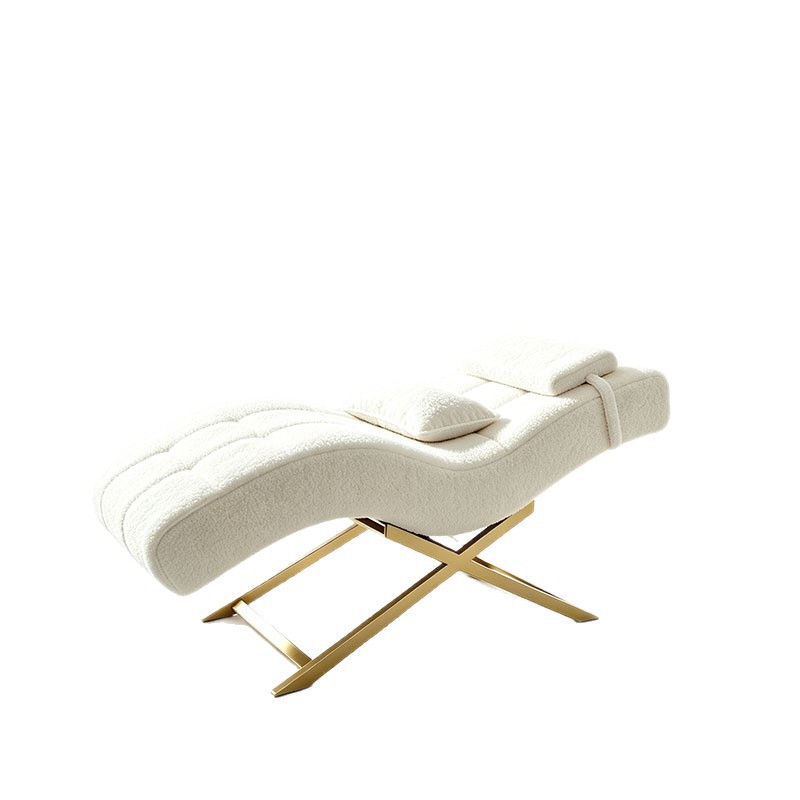 La cama de masaje Spa especial para el Salón de belleza de la cama de belleza, la cama de pestañas bordadas profesionales en forma de s, puede levantar y bajar la cama de pestañas de belleza. image 6