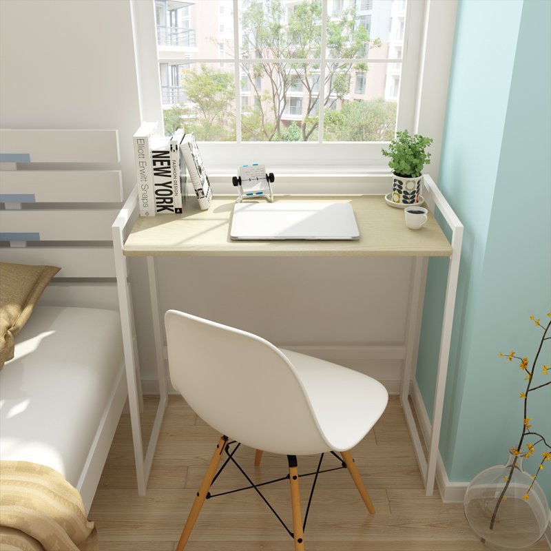 电脑桌台式家用桌子简约现代办公桌简易书桌卧室经济型单人写字桌