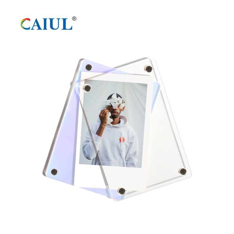 For instax 3 inch magnetic acrylic photo frame transparent magic mobile phone printer photo