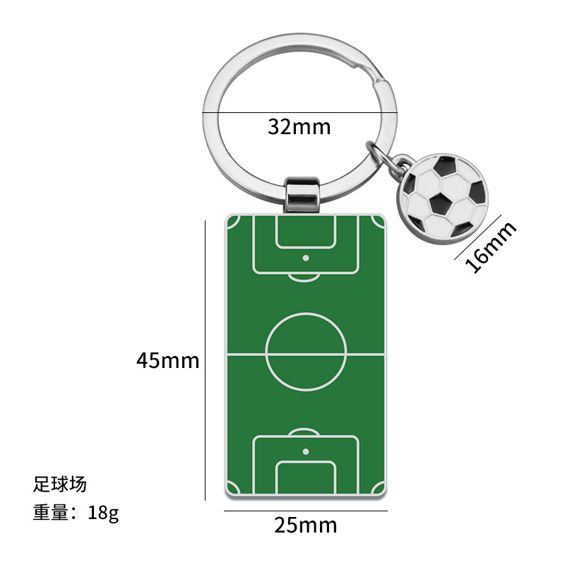 Llavero del Trofeo de la Copa Mundial de Fútbol 2026 de Estados Unidos, Canadá y México, Llavero de la Copa Hércules de Fútbol, Pequeño Regalo Deportivo