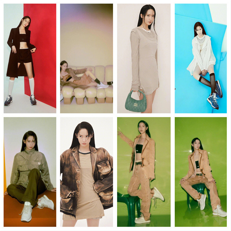 允 儿 杂志画报公开同款 不干胶海报 墙贴画 装饰画 周边