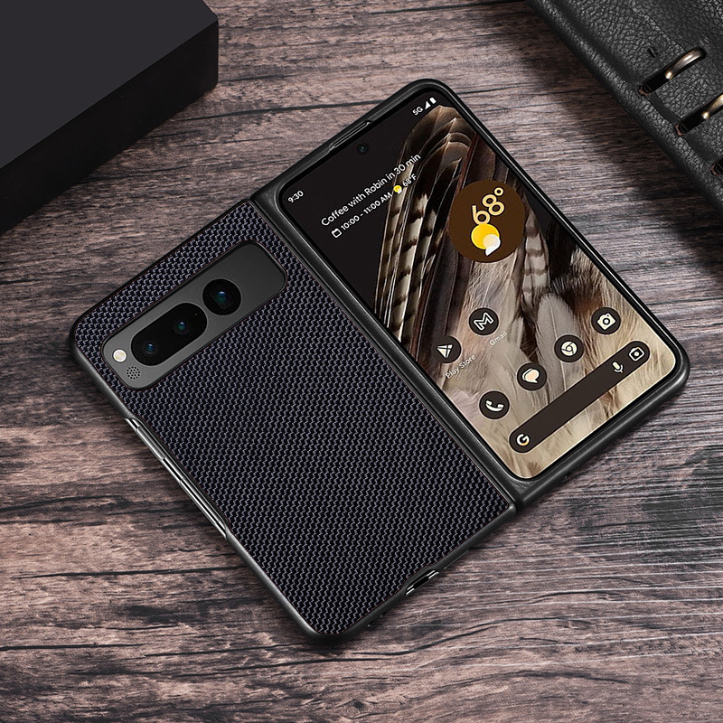 For Google Pixel Fold Phone Case Folding Screen Woven Nylon pixelfold Case Sweat-proof