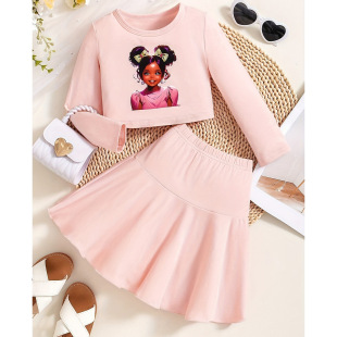 Ůͯ���b���b�L�����ȹ�ɼ���Ů��ӡ����ɫ���±�����СͯСŮ��