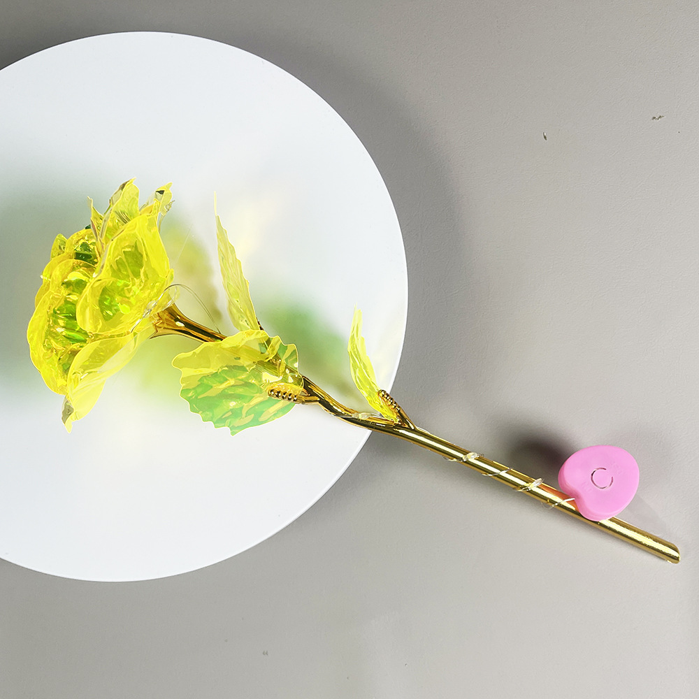 Lámparas de alambre flores eternas oro oro flores flores simuladas flores flores