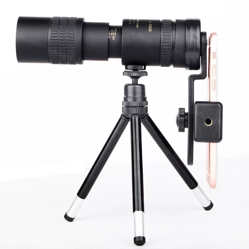 Travel telescope, 300x, 40
