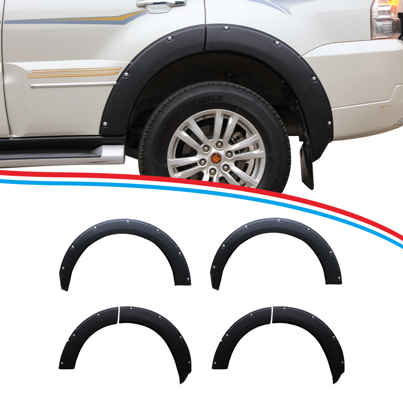 Aplicable Pajero coche rueda ceja antiarañazos Mitsubishi Pajero v97v93 Fender Flares
