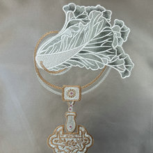 新中式棉麻刺绣沙发布红木家具四季通用靠垫坐垫抱枕桌旗面料批发