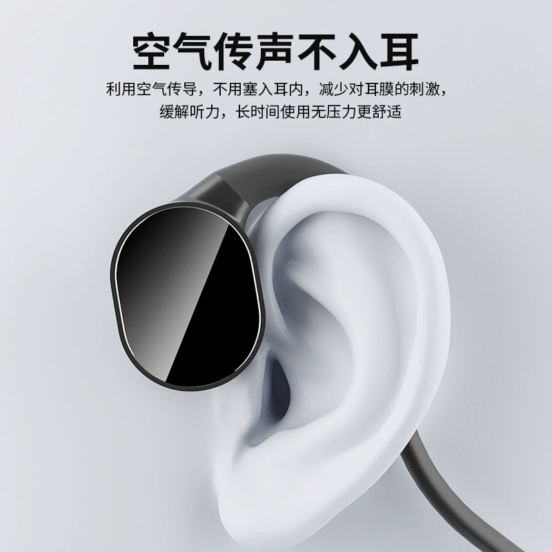 Беспроводные наушники (совместимы с Huawei Apple Xiaomi) B20/B19 — воздушная проводимость открытого типа, водонепроницаемость IPX6, шейный обод