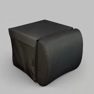 Cross-Border Hot-Selling Car Storage Box with Lumbar Support, Two-In-One Car Storage Box, Multi-Functional Car Storage Box Wholesale (Car storage bag/box) - lumbar-support-2-in-1-storage-box-lid