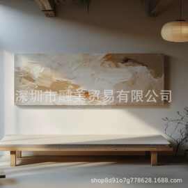 酒店会所民宿样板房抽象客厅装饰画床头跨境速卖通专供喷绘无框画