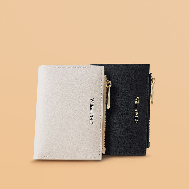 英皇保罗真皮小钱包女短款零钱包新款2024薄款小巧钱夹多功能批发