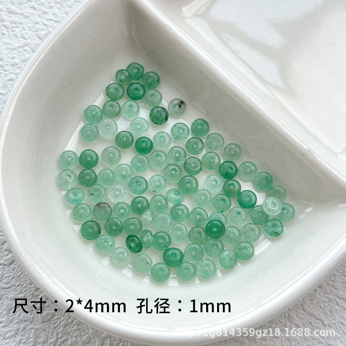 Nuevo ábaco natural chino diafragma plano perlas separadoras de perlas dispersas diy accesorios de joyería de perlas accesorios de material