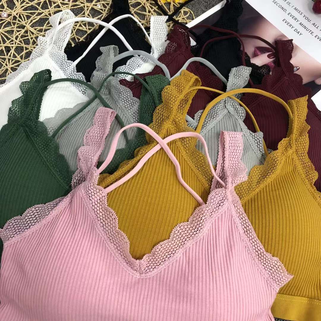 Nueva Seamless alta elástico Sling belleza de las mujeres chaleco inalámbrico yoga sujetador ropa interior deportiva al por mayor