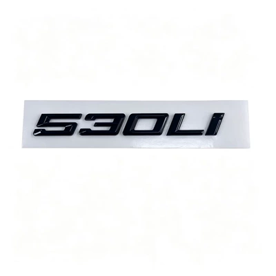 Car logo, 530Li 520Li 540i 525i 535Li - 18-23-model-530li-modified-in-glossy-black