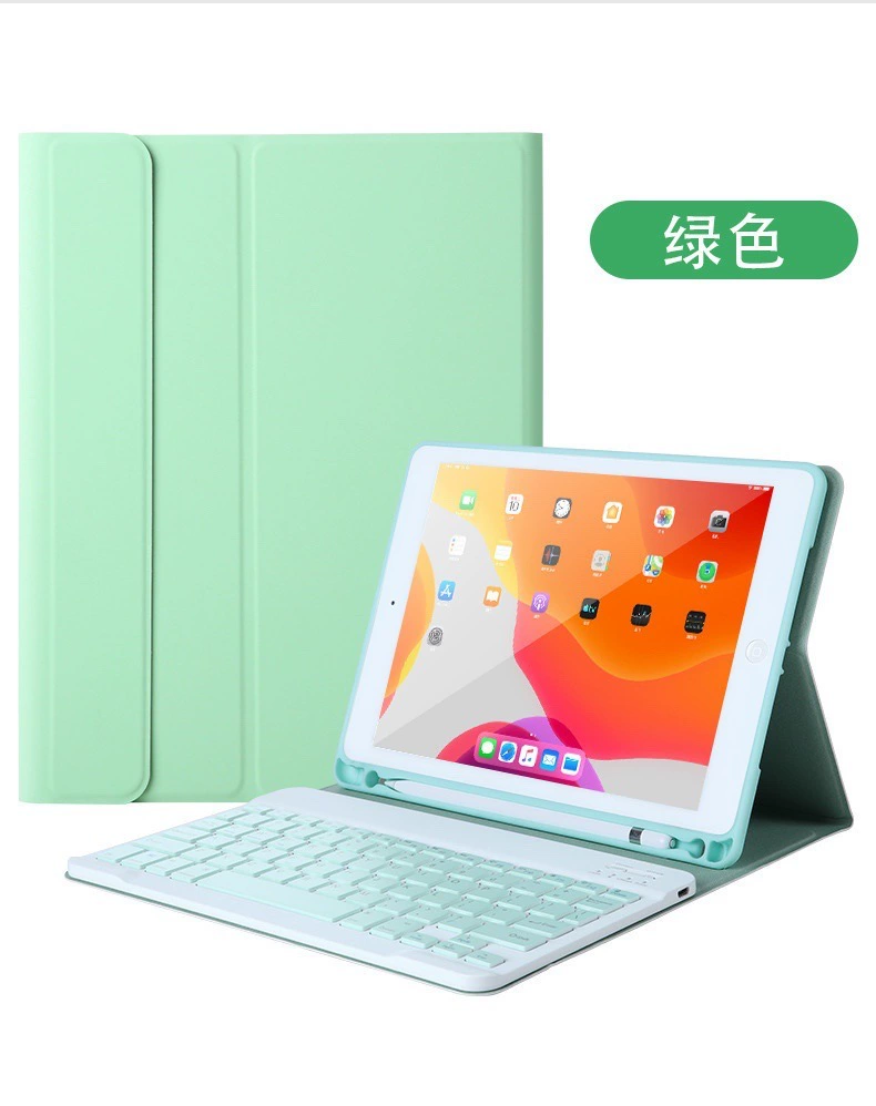 Защитная клавиатура для iPad Pro 11 / iPad 10.9, кожаный стиль Candy, съемная клавиатура