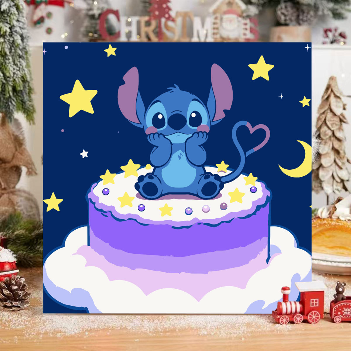Disney DIY serie de animación de pintura al óleo digital Pokémon niños simple relleno de pintura al óleo fábrica al por mayor image 28