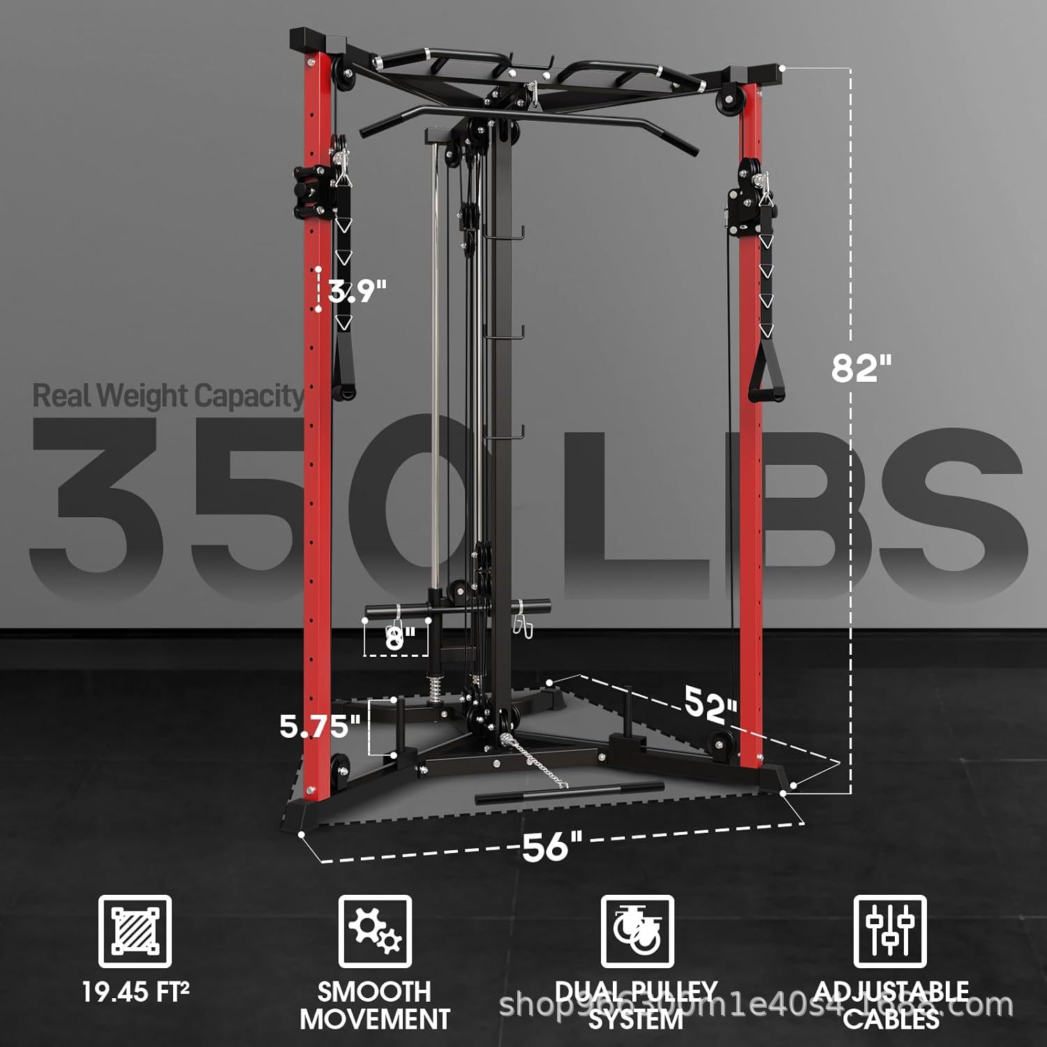 Little Flying Bird Gantry Fitness Rack Home Multi-Functional Squat Bench Press Full Set Home Combination Gym