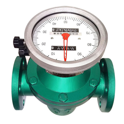 Oval gear flow meter Large diameter marine diesel meter Oil field ship flow meter Pointer type flow meter