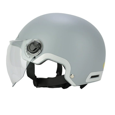 Motosiklet kaskı (dəbilqə), New National Standard 3C Electric - frosted-light-gray-l