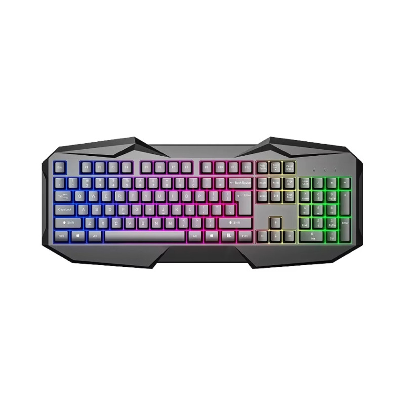 104 Keys Wired Keyboard USB Interface Rgb Led Backlit Cool Gaming Keyboard 104 Keys Wired Keyboard USB Interface Rgb Led Backlit Cool Gaming Keyboard