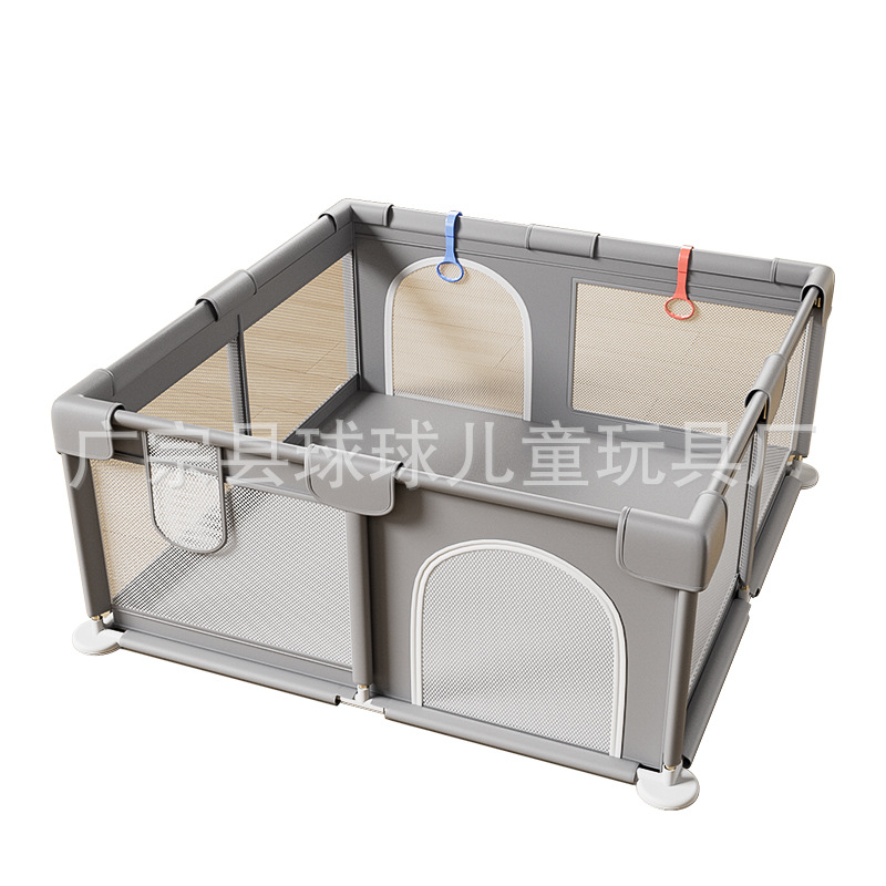 Corralito para bebés y niños, plegable, con barrera de seguridad, para uso doméstico, venta al por mayor de fábrica, para habitación infantil.