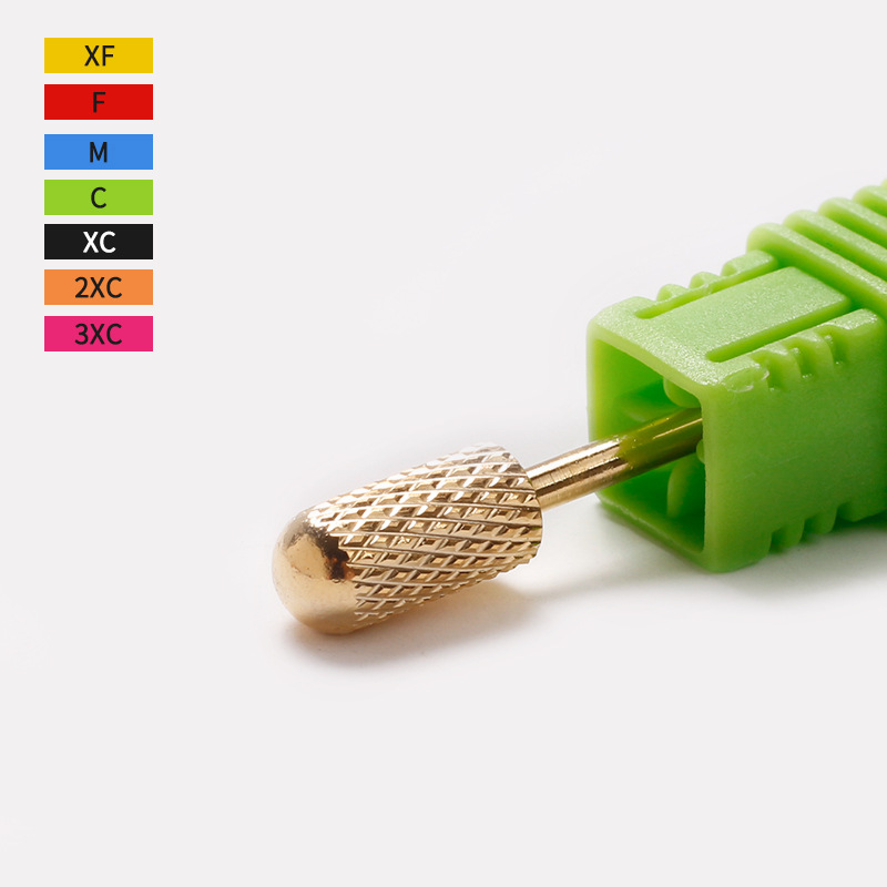 Cross-border de uñas de acero de tungsteno de molienda de la cabeza de pre-procesamiento de la máquina de molienda broca de aleación Eliminación de la piel muerta de descarga de la cabeza de molienda de eliminación de uñas