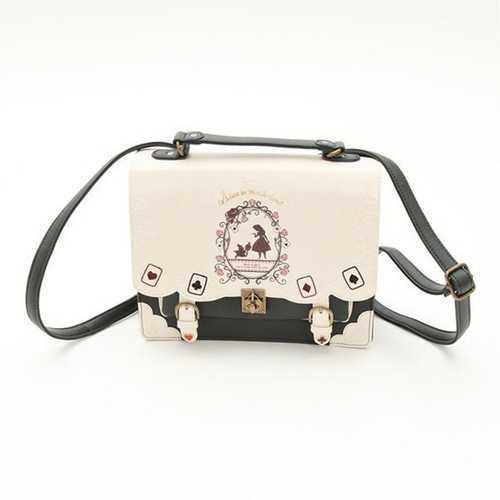 Wholesale Alice in Wonderland lolita bag backpack cute handbag Japanese campus style crossbody bag