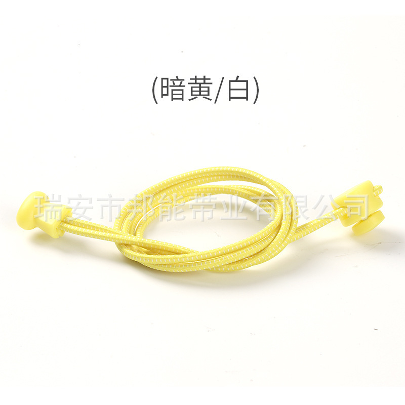 2,8-3mm elástico redondo sin cordones elásticos adaptados a las zapatillas de montañismo zapatos deportivos casuales para niños cintura