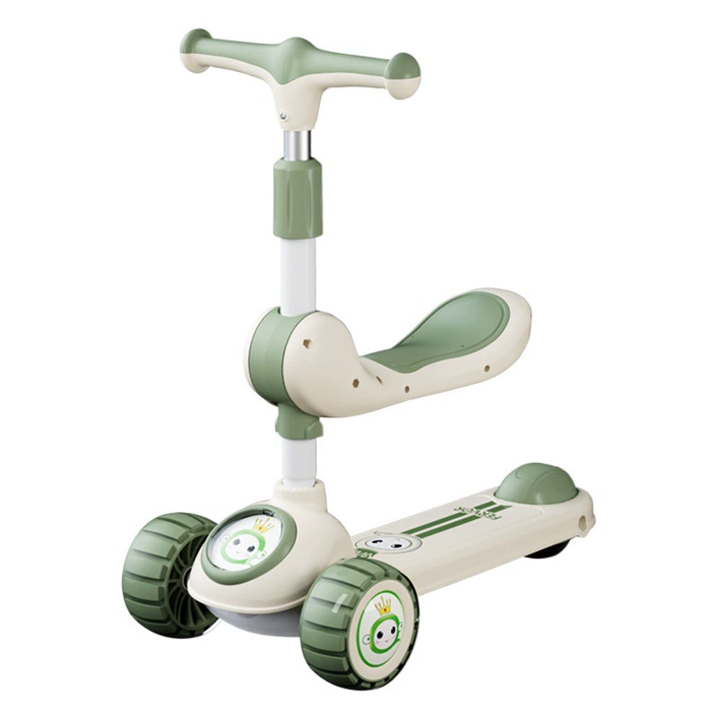 Новый Детский самокат 1-3-6-12 лет, складной шкив для детского самоката, большого ребенка, для маленьких девочек