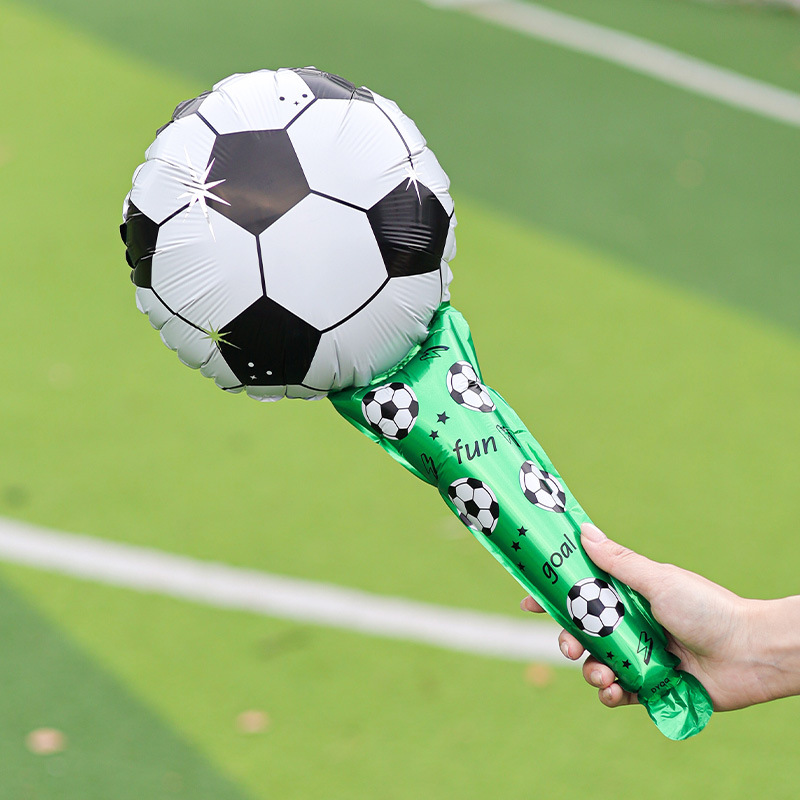Nuevo transfronterizo 2026 Copa del Mundo globo de fútbol decoración de modelado camiseta globo suministros de fiesta de la Copa de Europa