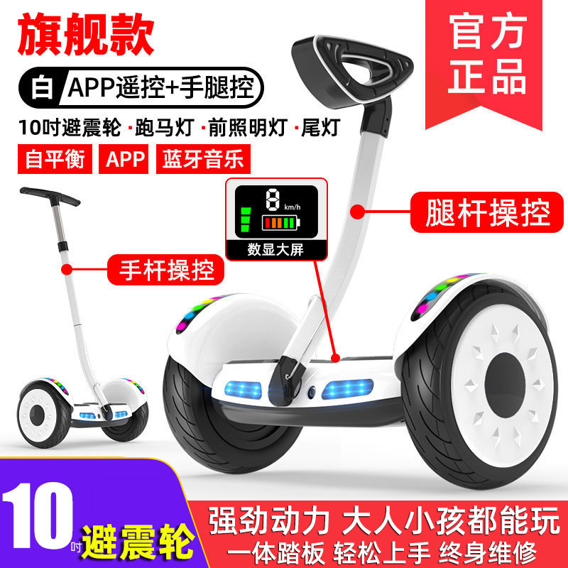 Vehículos de equilibrio transfronterizos vehículos eléctricos inteligentes de dos ruedas niños adultos scooters se sienten autopropulsados niños estudiantes adultos