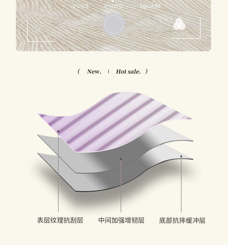 1901Rainbow colored luggage-Fashion Package