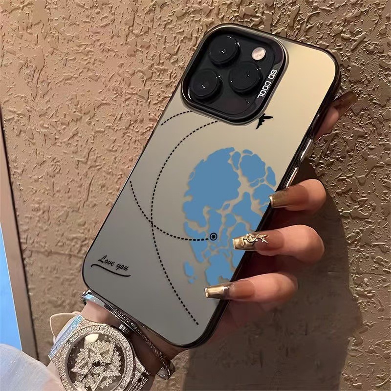 Nuevo estilo europeo y americano adecuado para iPhone 16 funda para teléfono móvil Apple 15promax14 anti-caída 13/12prp creativo 11