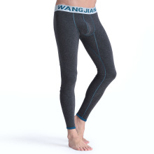 男士保暖裤加绒加厚棉裤青年秋冬修身衬裤个性打底裤男士线裤秋裤