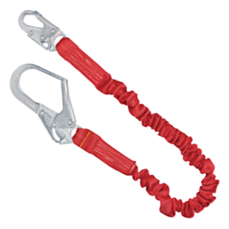 3M 1340121 tipo telescópico longitud de la cuerda de conexión de seguridad 1,8 m de amortiguación incorporada pinza de bloqueo automático