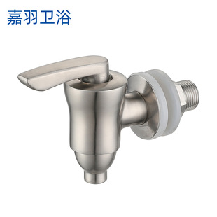304 Stainless Steel Barrel Faucet Juice Faucet M16 Quick-Open Durable High-Temperature Resistant Quick-Open Faucet Water Tap