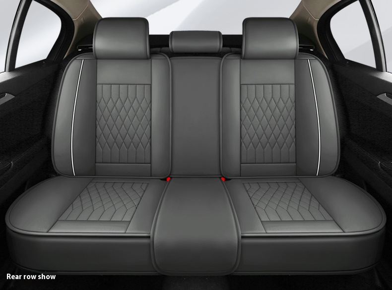 Cross-border Amazon full leather car cushion 3D three-dimensional all-inclusive universal cushion
