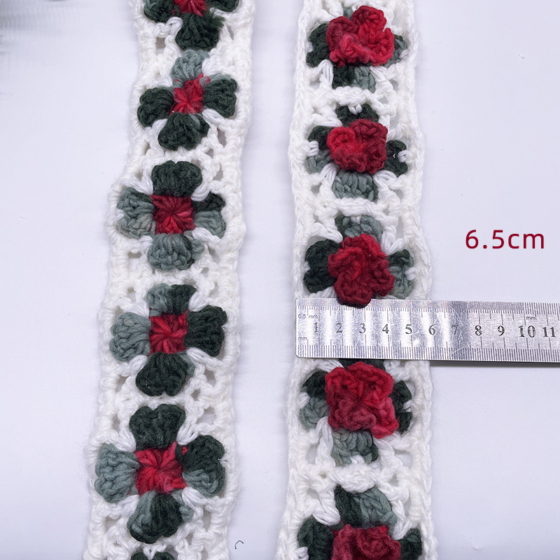 �ֹ���������õ�廨֯������ 6.5cm���׿� ���Ź�֯ë�ޱ�֯����