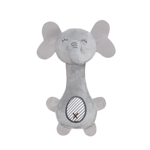 Baby Handbell Cute Zoo Series Baby Plush Handbell BB Stick