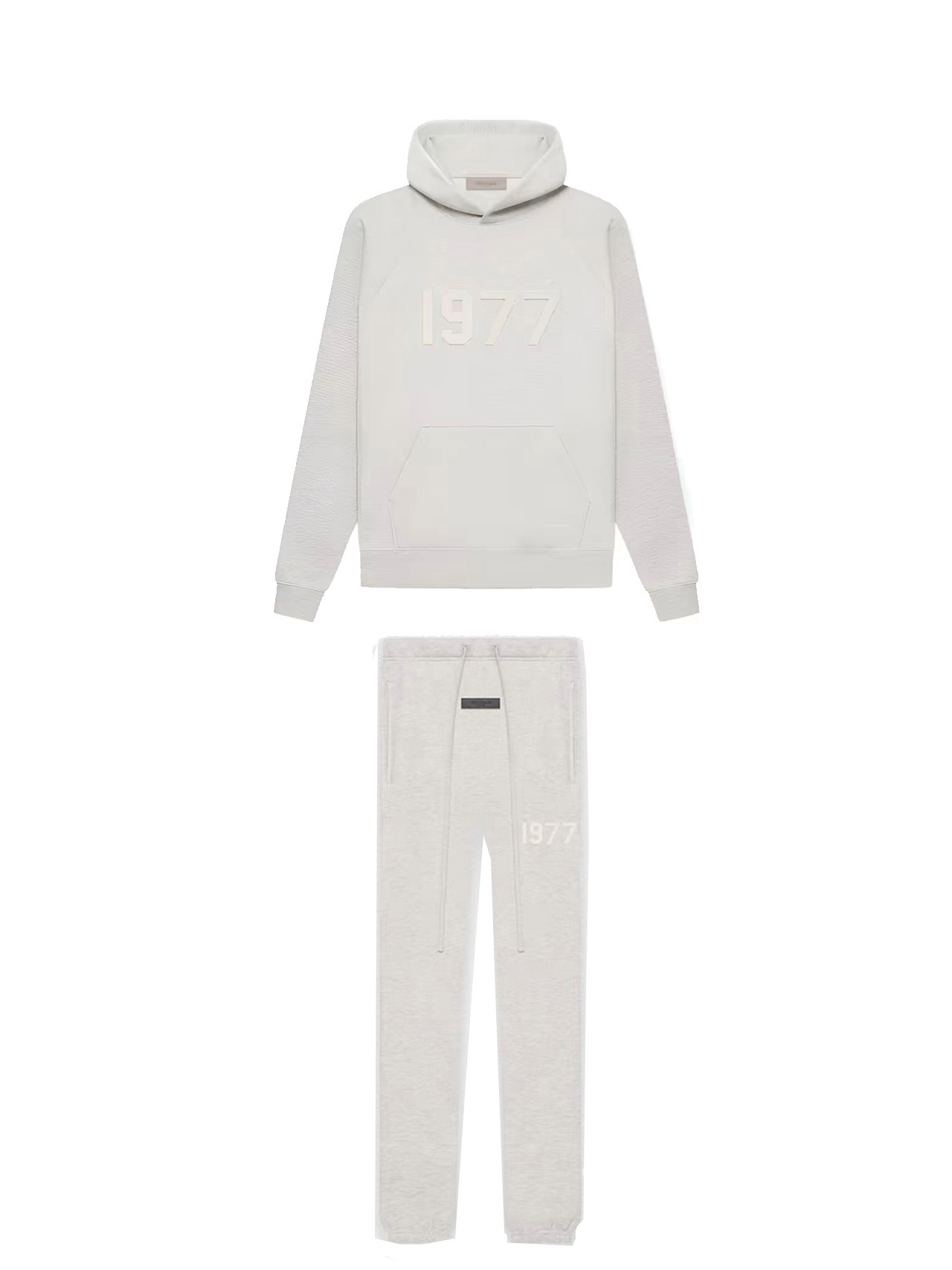 Fear of God Essentials 1977 Set 2-Piece Light Gray
