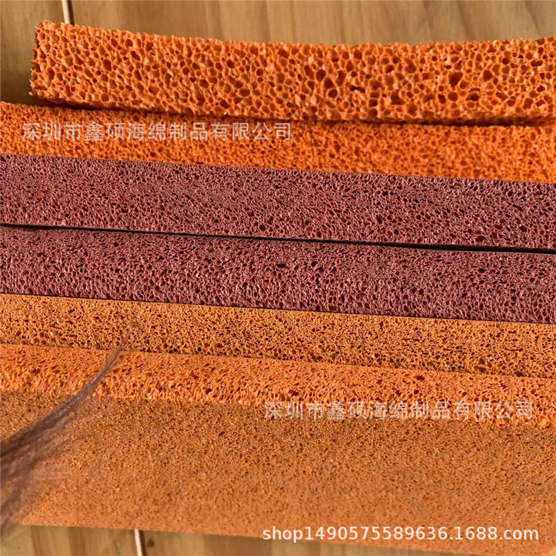 Melamine Orange Sponge Sheet Latex Composite Sponge Pad Rubber and Plastic Sheet Mud Board Rubber Sole Sponge