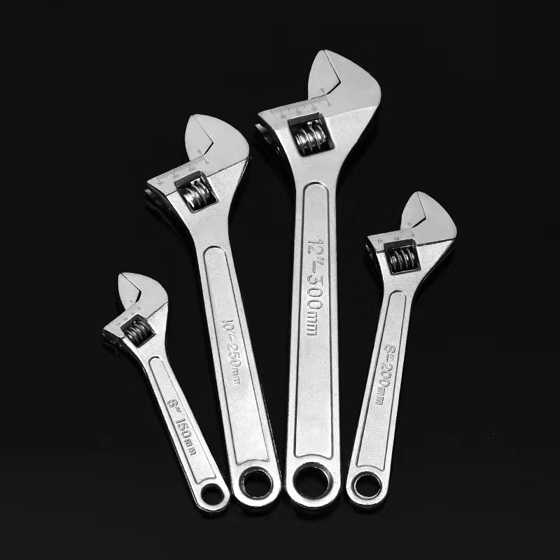 Fuente fabricante llave ajustable 6 pulgadas 8 pulgadas 10 pulgadas 12 pulgadas 15 pulgadas 18 pulgadas 24 pulgadas 30 pulgadas llave ajustable