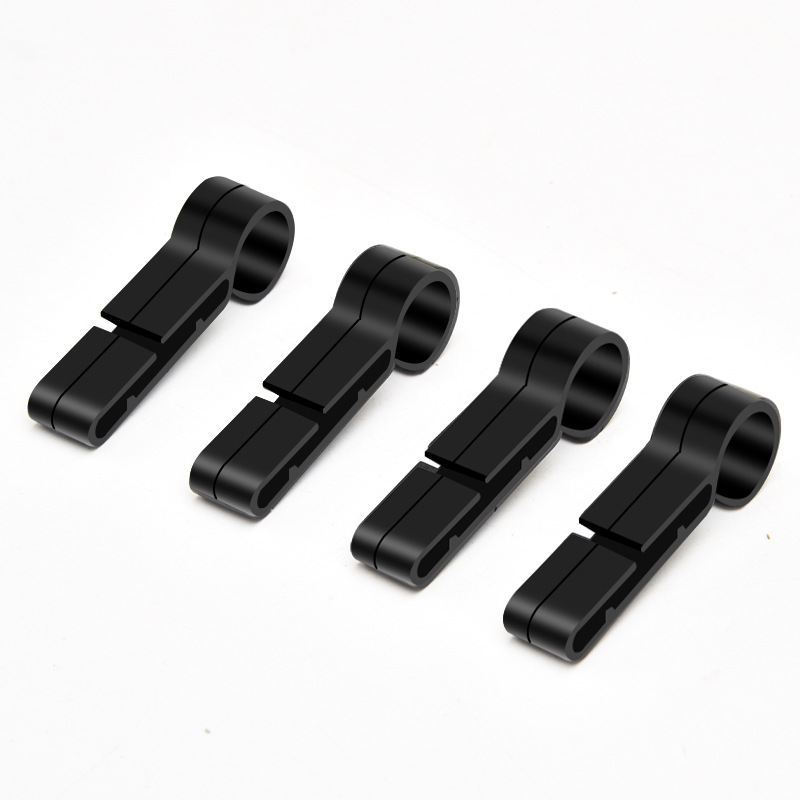 In stock helmet headlamp buckle fixed anti-slip buckle plastic hook buckle headlamp with hook factory wholesale