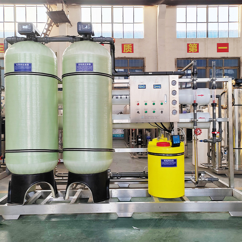 大型工业净水软化水设备地下井水过滤器除泥沙杂质水垢锅炉软水机